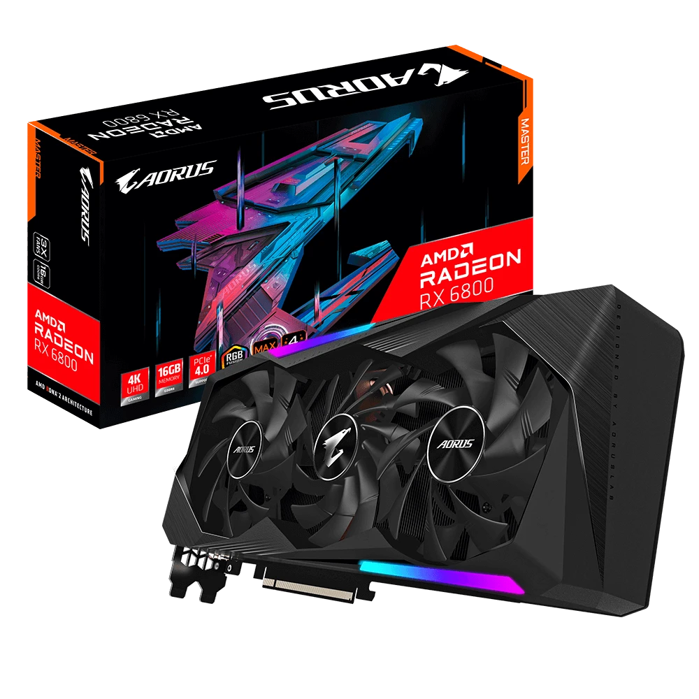 Gigabyte AORUS Radeon RX 6800 MASTER 16G